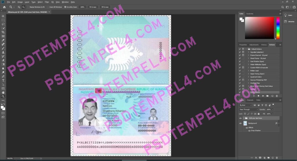 Albania Passport