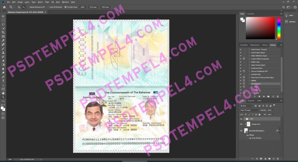 Bahamas Passport