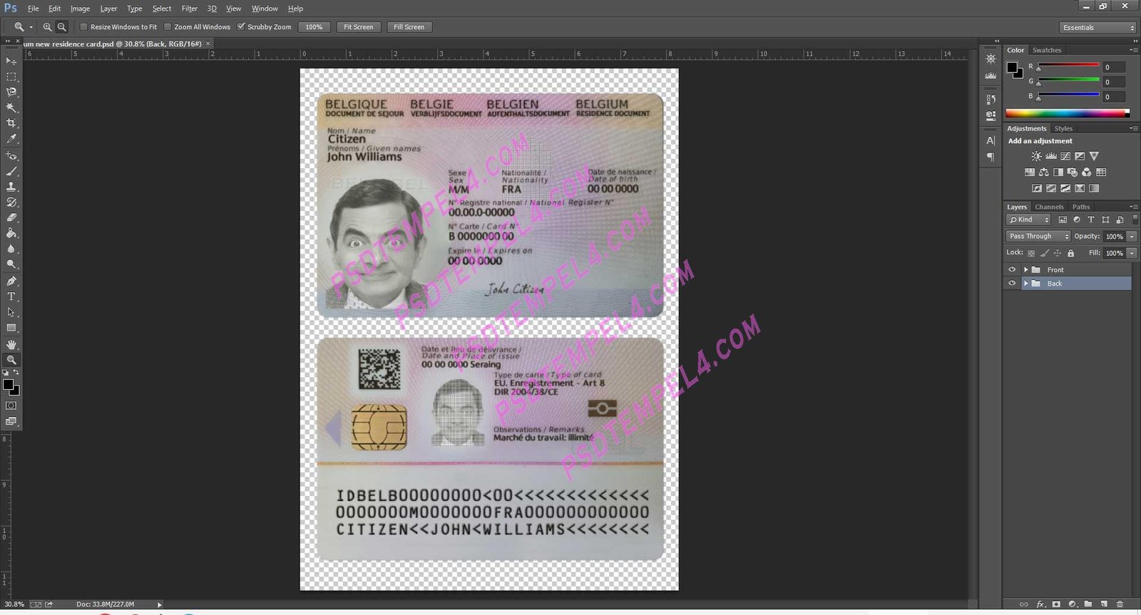 Belgium residence resident permit - 3 version - Image 3