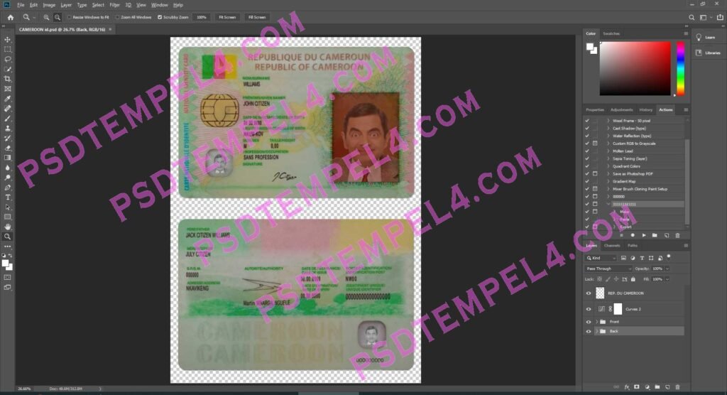 Cameroon id card