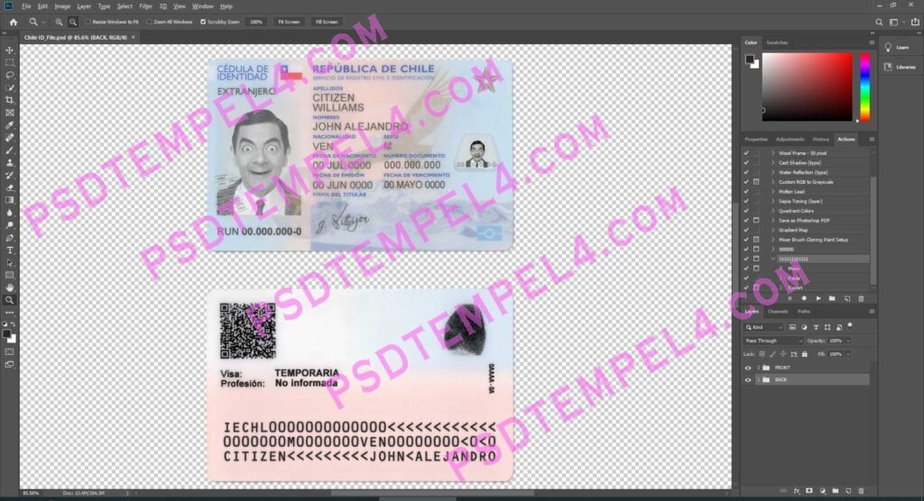 Chile id card