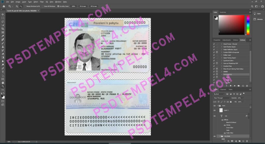 Czech residence resident permit