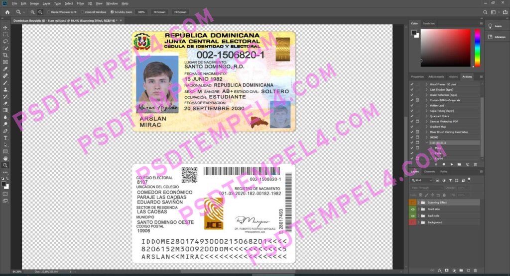 Dominican id card