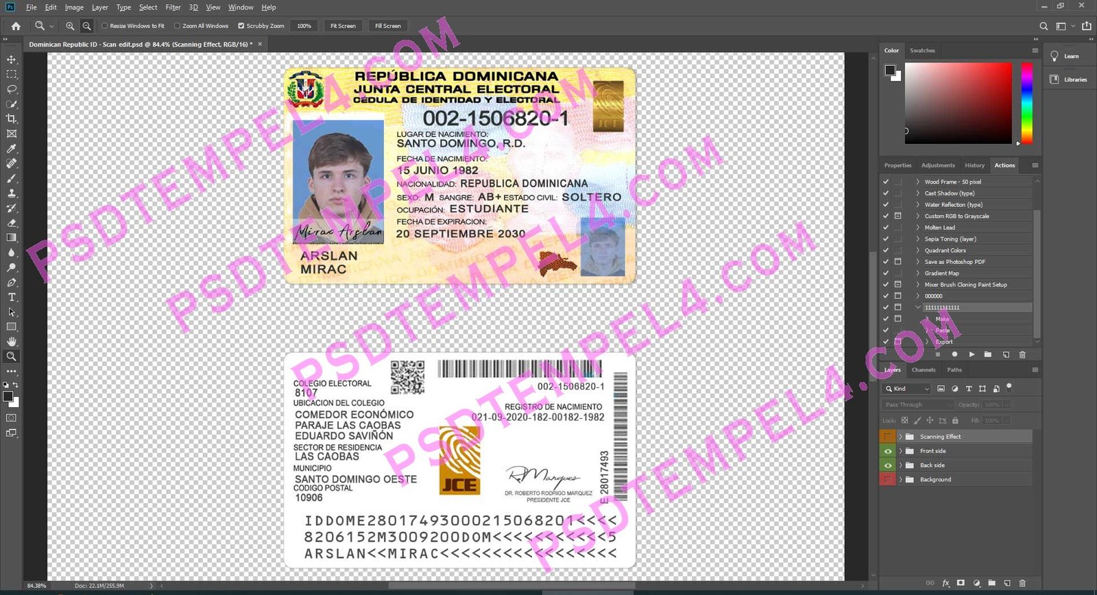 Dominican id card
