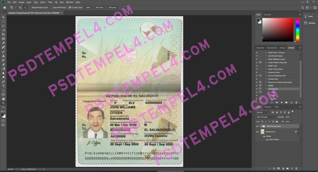 El Salvador Passport