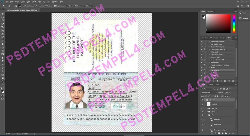 Fiji Passport