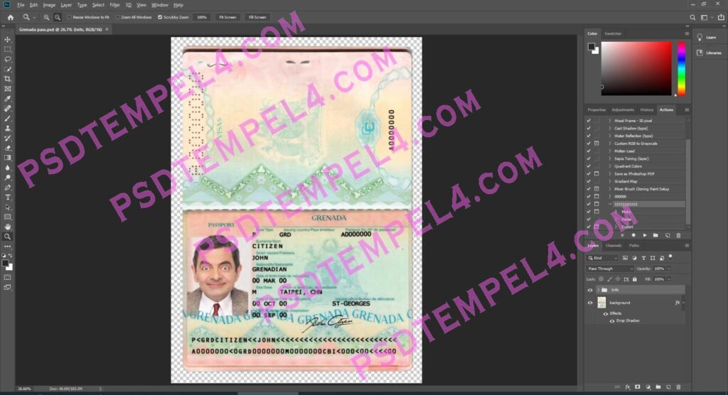 Grenada Passport