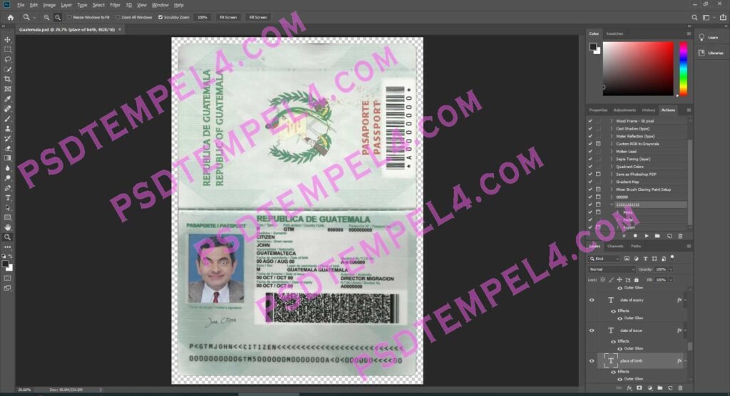 Guatemala Passport