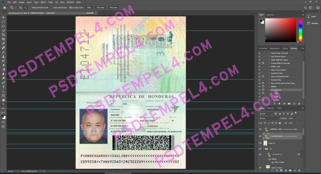 Honduras Passport