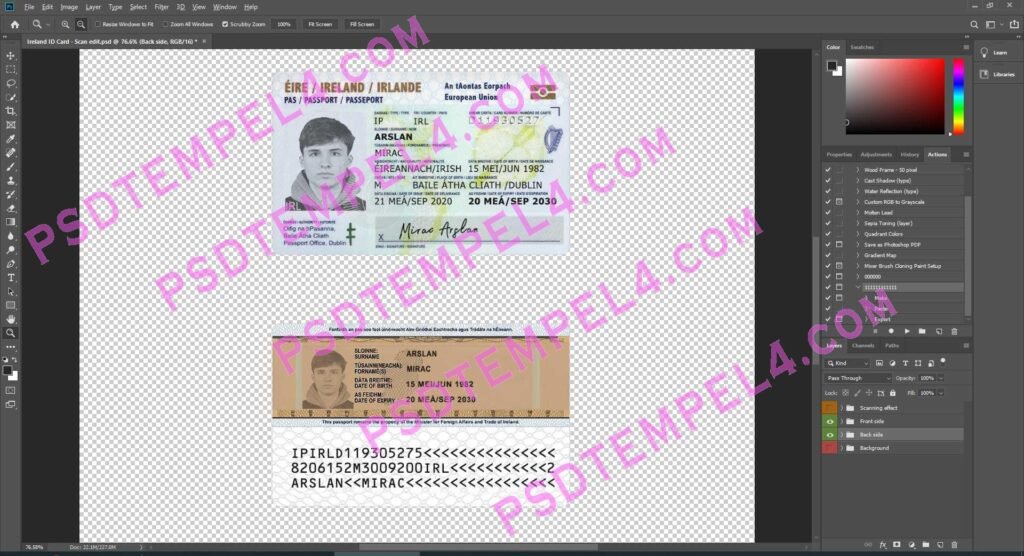 Ireland id card