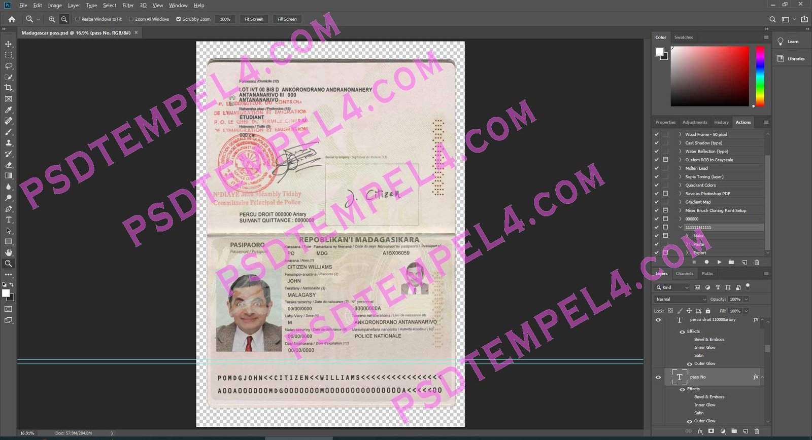 Madagascar Passport