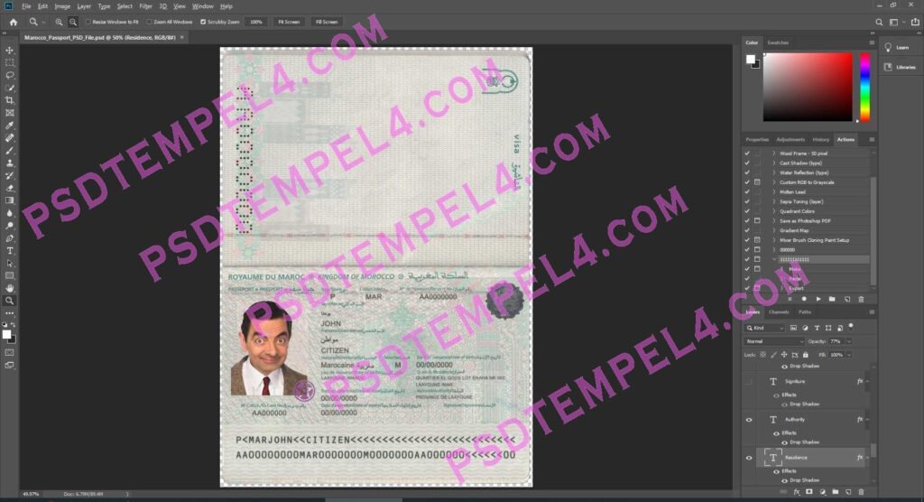 Morocco Passport