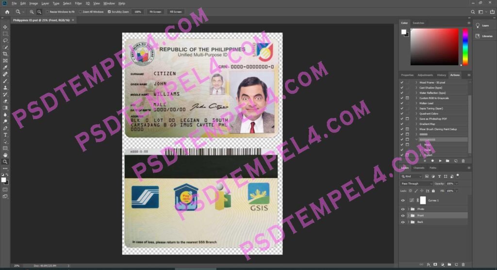 Philippines id card