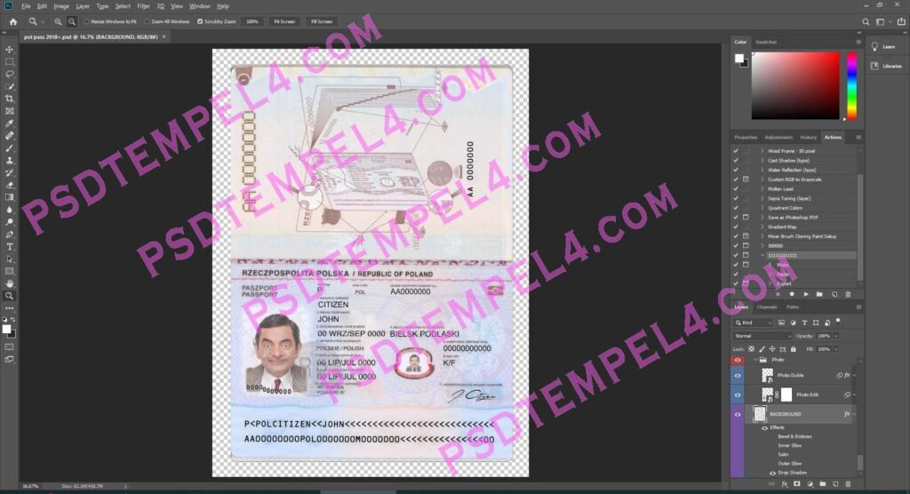 Poland Passport 2 version