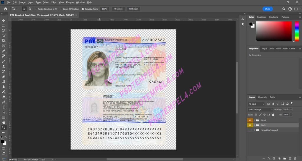 Poland Residence Resident Permit V2