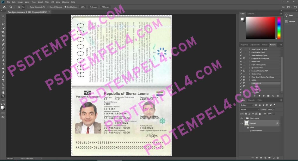 Sierra Leone Passport