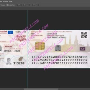 lativa id card 3 version