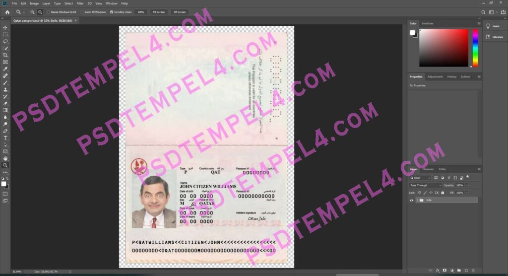 qatar Passport